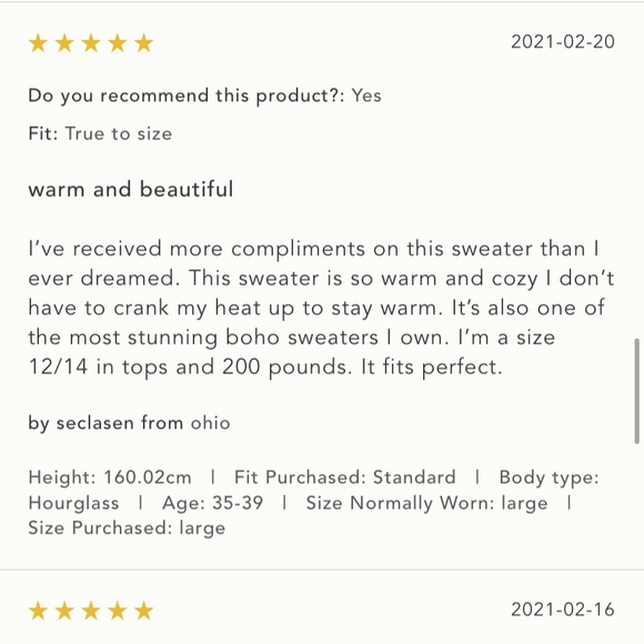 NWT Gaia Sweater Blue Motif Size S. - Picture 14 of 16